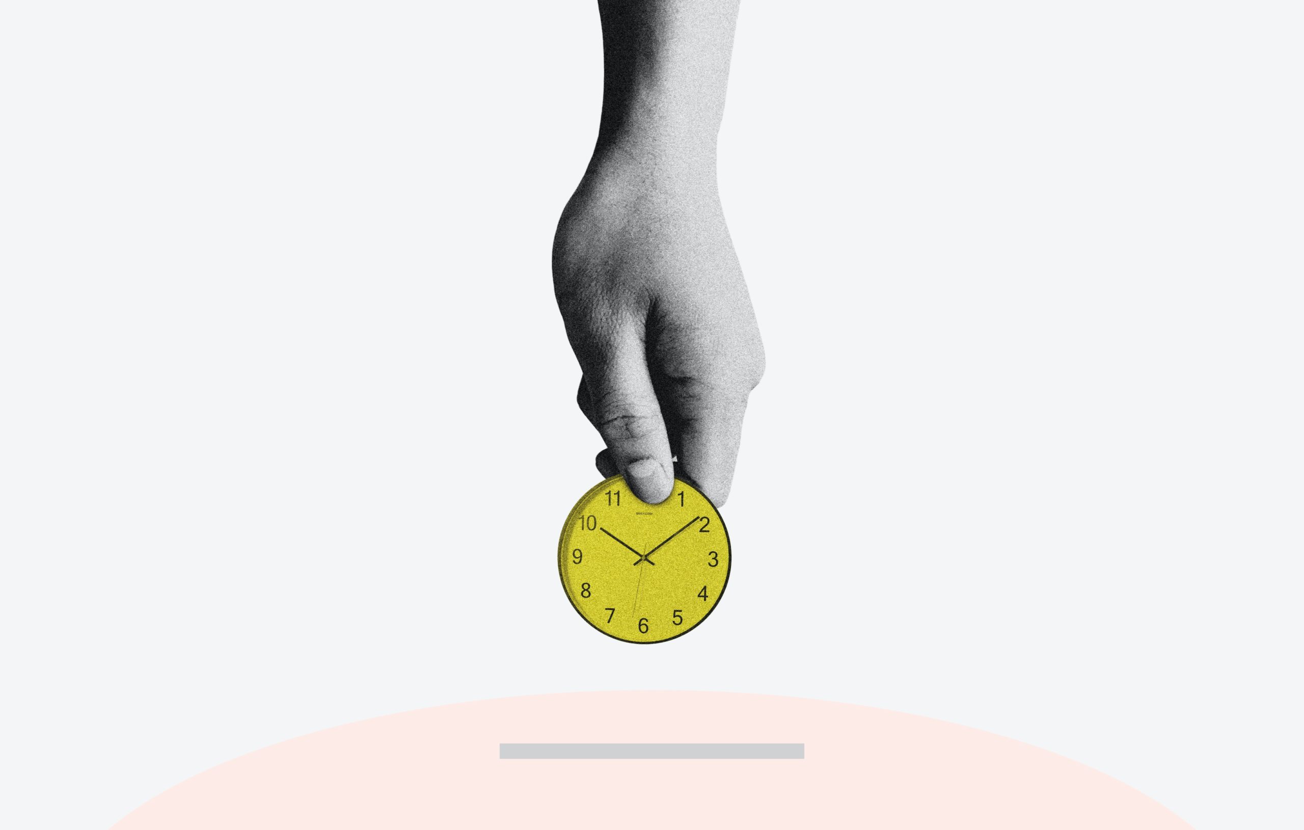 The importance of Lifetime value (LTV) versus the User Acquisition Cost (CAC) is illustrated through a hand holding a clock